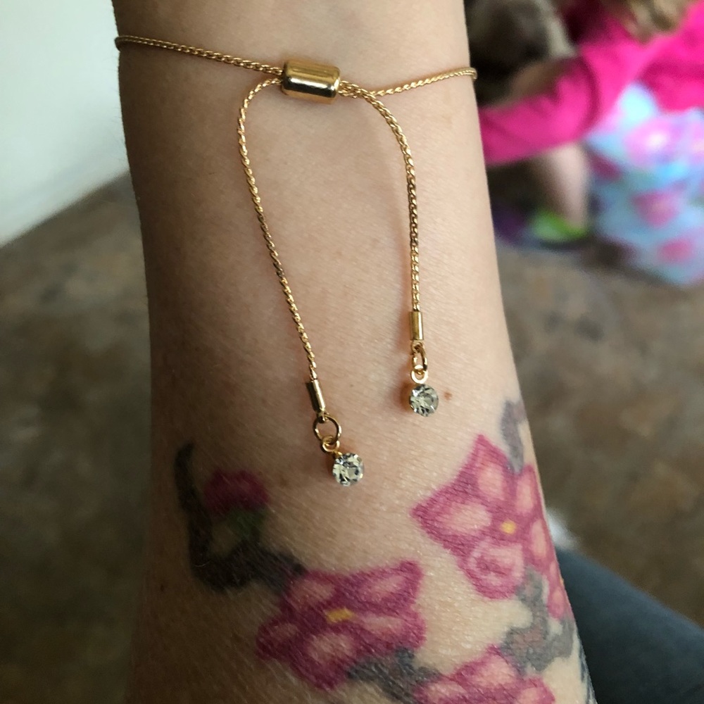 Rhinestone Rope Bracelet - Picture 2 of 2